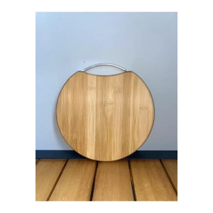 Bambu Kesim Sunum Tahtası 28*28*1,5 Cm Royaleks-70467