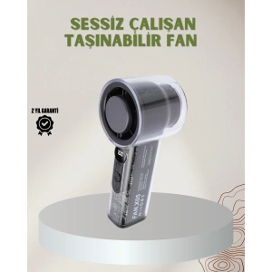 BFS 100 Kademeli Ayarlanabilir Mini Fan | Dijital Ekranlı Serinletici
