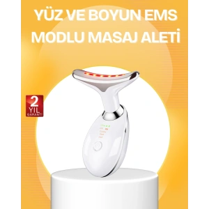 Mey İthalat® 7 Renk LED Işık Terapili Cilt Bakım Cihazı USB Şarjlı