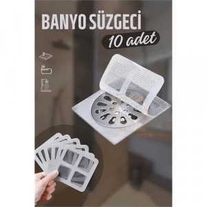 BFS Banyo Gider Süzgeci 10 ADET