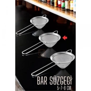 BFS Bar Süzgeci Bar Strainer 3 Boy Set 5 7 8 cm