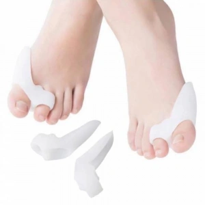 BFS Baş Parmak Bunyon Silikonu Parmak Arası Destek Medikal Silikon  Ağrı Azaltmaya Yardımcı