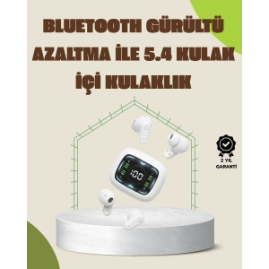 BFS Bluetooth 5.4 Teknolojili Kablosuz Kulaklık LED Göstergeli