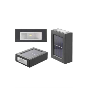 BFS Dekoratif Duvar Lambası Solar Güneş Enerjili Bahçe Aydınlatması