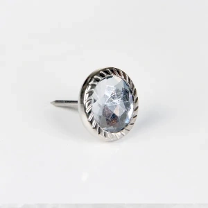 BFS Dekoratif Parlak Taşlı Kabara Raptiye 17 Mm - 500