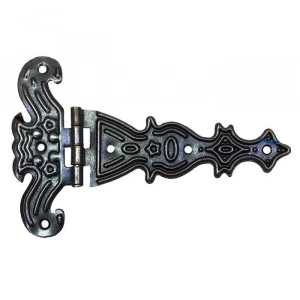 BFS Dekoratif, Sac Tek Kuyruklu Menteşe - 69x102 Mm, Büyük, Eskitme, 100 Adet