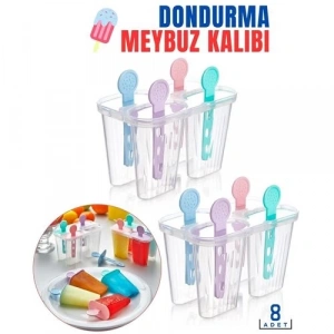 BFS  Dondurma Meybuz Kalıbı 8 Adet Bovezzo Design