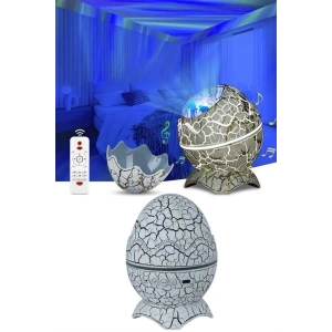 BFS Gece Lambası Yumurta Işık Speaker Yeni Nesil Dinozor Yumurtası Görünümlü