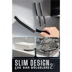 BFS  İnce Sert Kıllı Çok Dar Bölge Fırçası - Mutfak Banyo Fırçası 2 ADET