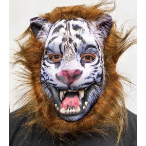 BFS   KahverengiSaçlıDişliKurtMaskesiKöpekMaskesiMegaPeluş12No