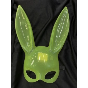 BFS   Karanlıkta Yanan Glow Floresan Tavşan Maskesi 32x22 cm