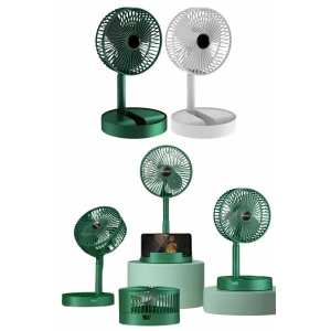 BFS Katlanabilir Teleskopik Şarjlı Fan Masaüstü Soğutucu Vantilatör