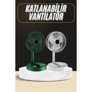 BFS Katlanabilir Usb Şarjlı Masaüstü Soğutucu Mini Fan Telefon Tutucu