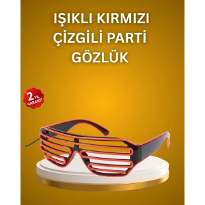 BFS Kutlama ve Etkinliklere Özel LED Işıklı Gözlük