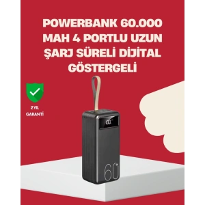 BFS LED Ekranlı Çok Fonksiyonlu Taşınabilir Şarj Ünitesi Powerbank