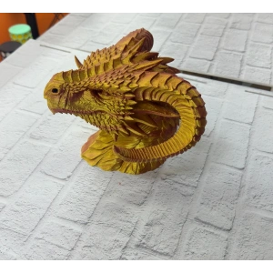 BFS Mitolojik Gold Ejderha Biblo Fantastik Koleksiyon Ürünü