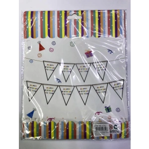 BFS Nessiworld  Happy Birthday To You Flama Bayrak Süs