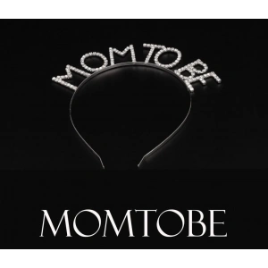 BFS Nessiworld Kristal Taşlı Gümüş Renk Mom to Be Tacı Anne Tacı