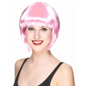 BFS Nessiworld  Soft Pembe Renk Parti Peruğu Küt Saç