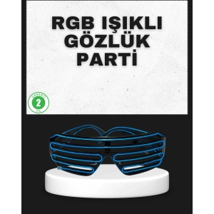 BFS Parti ve Organizasyonlara Özel LED Işıklı Gözlük