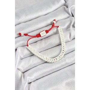 BFS Pirinç Asansörlü Beyaz Juju Kadın Bileklik