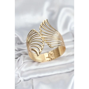 BFS Pirinç Gold Renk Vintage Kadın Bileklik