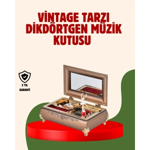 BFS Piyano Şeklinde Balerinli Müzik Kutusu Takı Bölmeli Şık Model