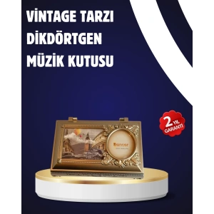 BFS Piyano Tasarım Müzik Kutusu Balerin Figürü ve Takı Bölmeli