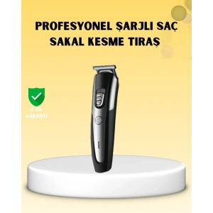 BFS Profesyonel Saç ve Sakal Kesme Tıraş Makinesi Kablosuz Ergonomik Tasarım