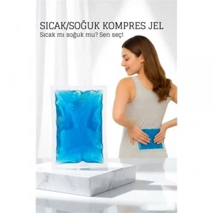 BFS Sıcak Soğuk Kompres Jel Cold Pack Hot Pack Şişlik Önleyici, Kas Rahatlatıcı