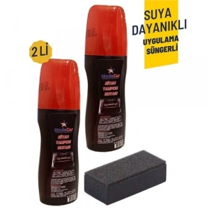 BFS  Suya Dayanıklı Siyah Tampon Boyası Uygulama Süngerli