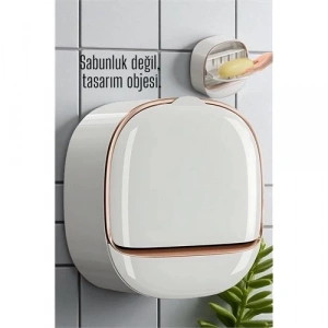 BFS  Tasarım Obje Sabunluk - Kendinden Yapışkanlı Sabunluk