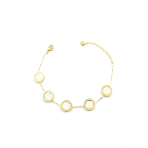 Blg Zincir Bileklik - Altın