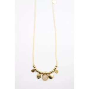 Boncuk Kolye - Altın