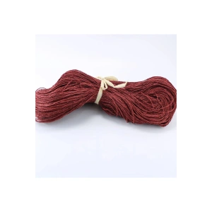 Bordo Renk Çile Kağıt İp Çanta Ipi Supla Ipi  No:62 - (550-600 gr)