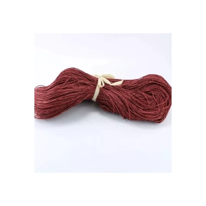 Bordo Renk Çile Kağıt İp Çanta Ipi Supla Ipi  No:62 - (550-600 gr)