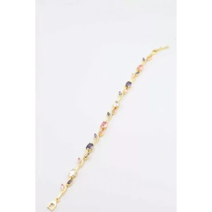 Çiçek Bileklik - Altın