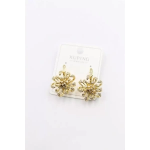 Çiçek Küpe - Altın