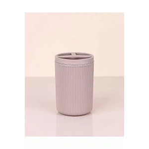 Çizgili Yuvarlak Diş Fırçalık