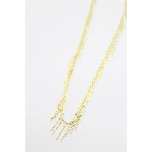 Çubuk Sallantılı  Kolye - Altın