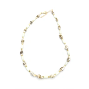 Deniz Kabuğu Kolye - Beyaz