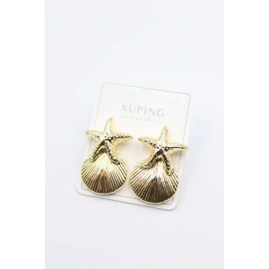 Deniz Kabuğu Küpe - Altın