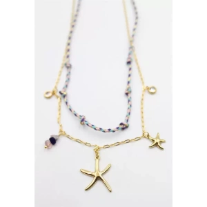 Deniz Yıldızı Kolye - Altın