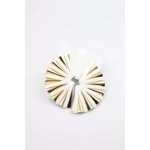 Derili Küpe - Beyaz