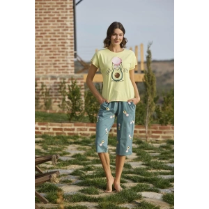 Desenli ve Baskılı Yoga Sport Kapri Takımı