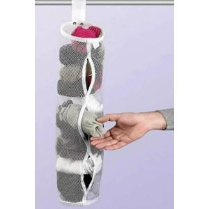 Dolap Içi Asılabilir Temiz Çorap Düzenleyici Çorap Filesi Askılık