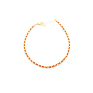 Dorika Boncuk Halhal - Turuncu