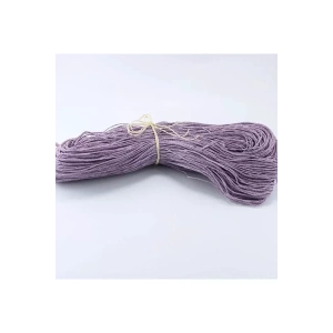 Eflatun Renk Çile Kağıt İp Çanta Ipi Supla Ipi  No:80 - (550-600 gr)