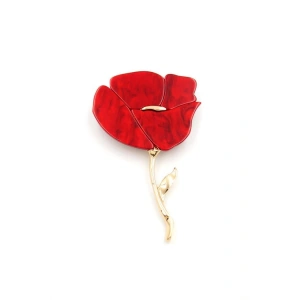 Gelincik Broş - Kırmızı