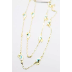 Göz Vip Kolye - Altın